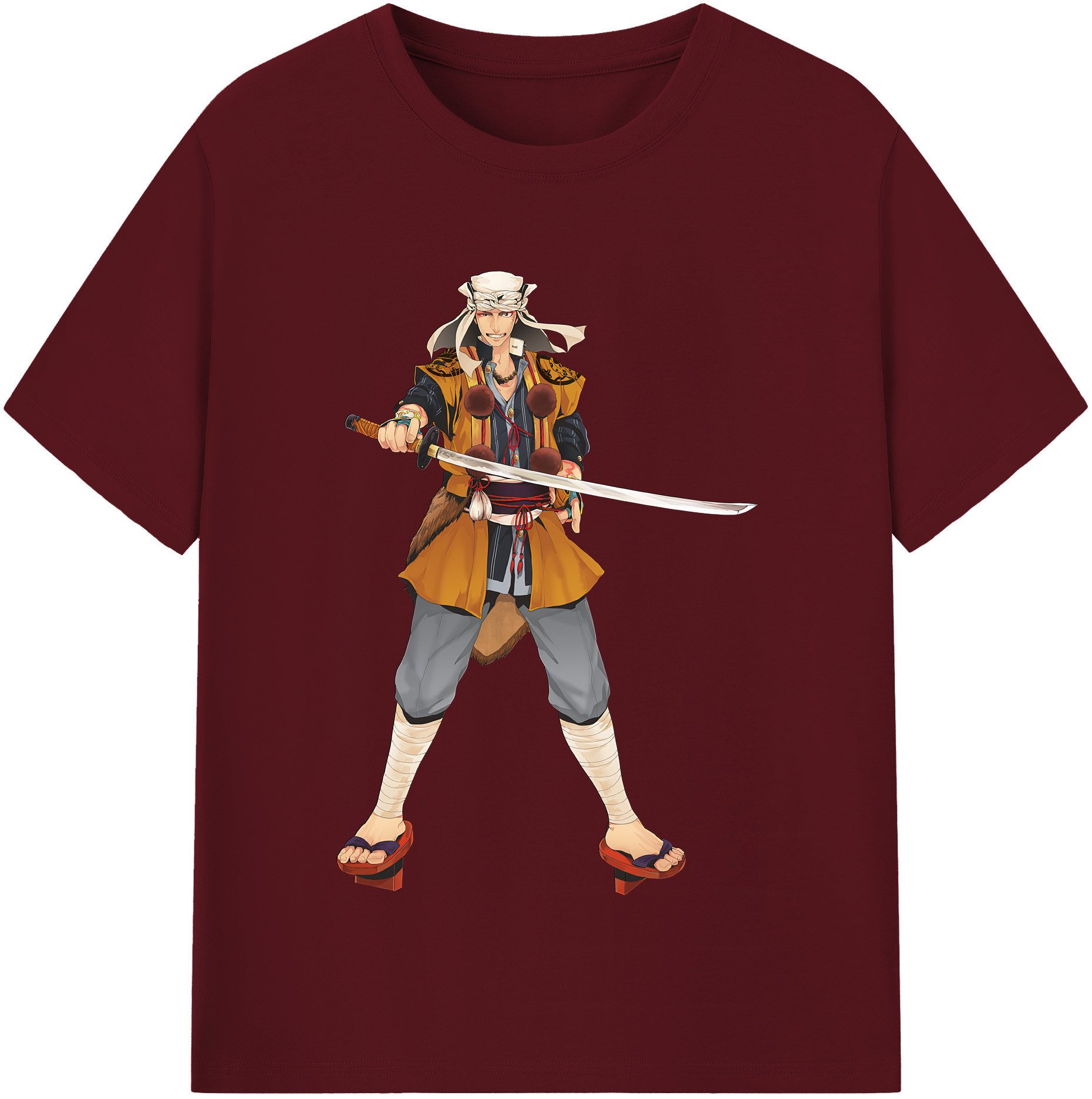 （画像用） 刀剣乱舞 Touken Ranbu 綿100％半袖Tシャツ（フロントプリント）